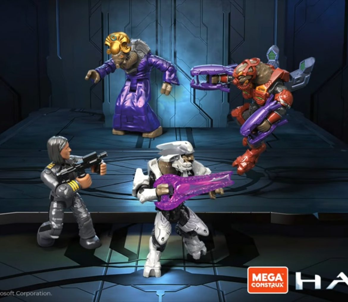 Mega Construx Halo 20th Anniversary Character Pack Coming In Fall 2021