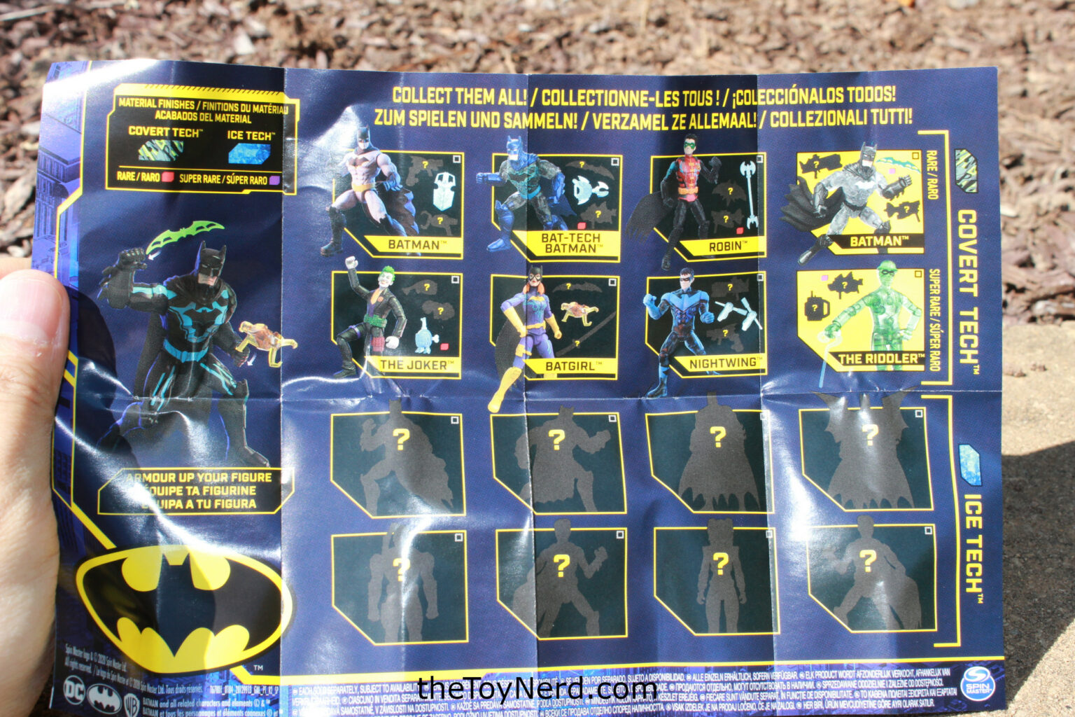 Spin Master Bat-Tech Batman 4-inch Action Figure With 3 Mystery ...