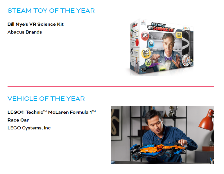 Toy of the Year (TOTY) 2022 Award Winners and Still a Chance to Vote